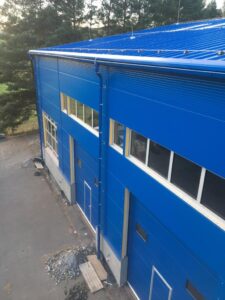 Opláštění stěn a střechy sendvičovými PIR panely