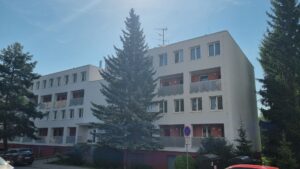 Zateplení fasády polystyrénem Zateplení fasády minerální vatou Zateplení stropů suterénu minerální vatou Vybourání a oprava podlah balkonů a pavlačí Hydroizolace a keramická dlažba na pavlačích a balkónech Výroba a montáž hliníkových zábradlí