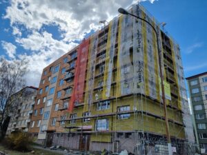 Revitalizace bytového domu Zimní 13, 15, Jihlava
