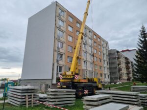 Revitalizace bytového domu Zimní 13, 15, Jihlava