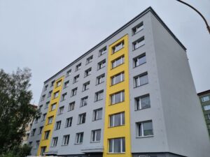 Revitalizace bytového domu Zimní 13, 15, Jihlava