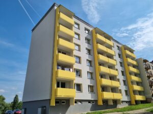 Revitalizace bytového domu Zimní 13, 15, Jihlava
