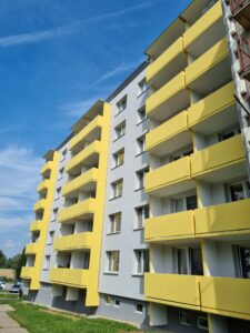 Revitalizace bytového domu Zimní 13, 15, Jihlava