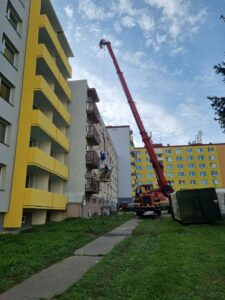 Revitalizace bytového domu Zimní 9, 11, Jihlava