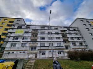 Revitalizace bytového domu Zimní 9, 11, Jihlava
