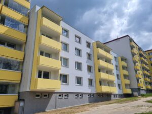 Revitalizace bytového domu Zimní 9, 11, Jihlava