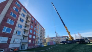 Revitalizace bytového domu Smrčenská, Jihlava