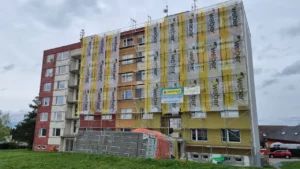 Revitalizace bytového domu Smrčenská, Jihlava