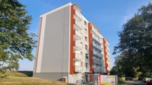 Revitalizace bytového domu Smrčenská, Jihlava