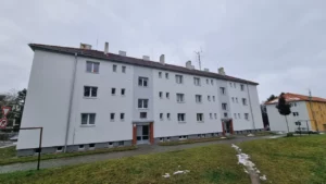 Revitalizace bytového domu Bratří Čapků, Jihlava, realizace 2024