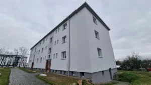 Revitalizace bytového domu Bratří Čapků, Jihlava, realizace 2024